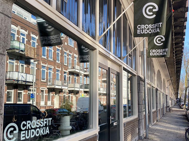 CrossfitEudokia Gevel Hofboog Vijverhofstraat 86